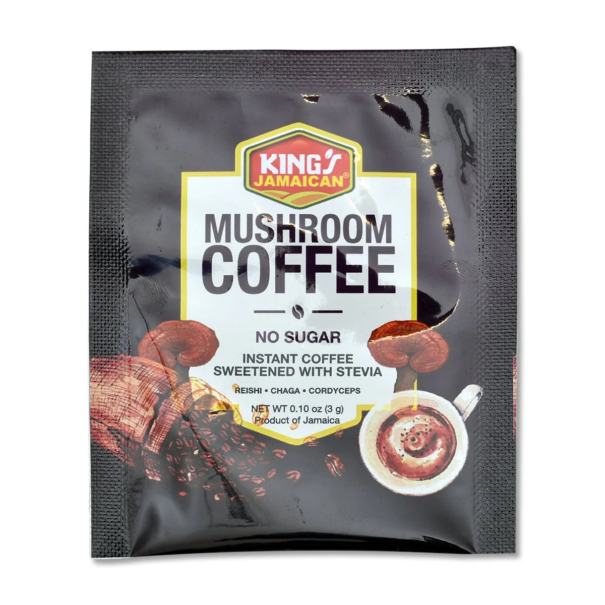 King's Jamaican Mushroom Coffee Box, 3g